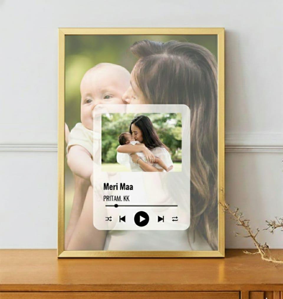 Eternal Bond Custom Mother's Day Customizable Music Frame